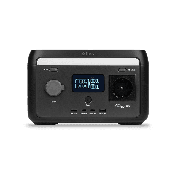 ttec PowerMax 300W Taşınabilir Güç İstasyonu