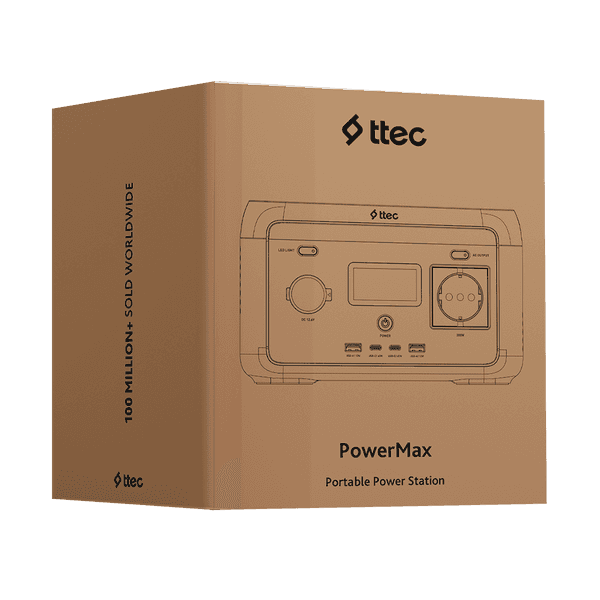 ttec PowerMax 300W Taşınabilir Güç İstasyonu