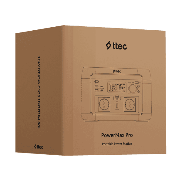 ttec PowerMax Pro 600W Taşınabilir Güç İstasyonu