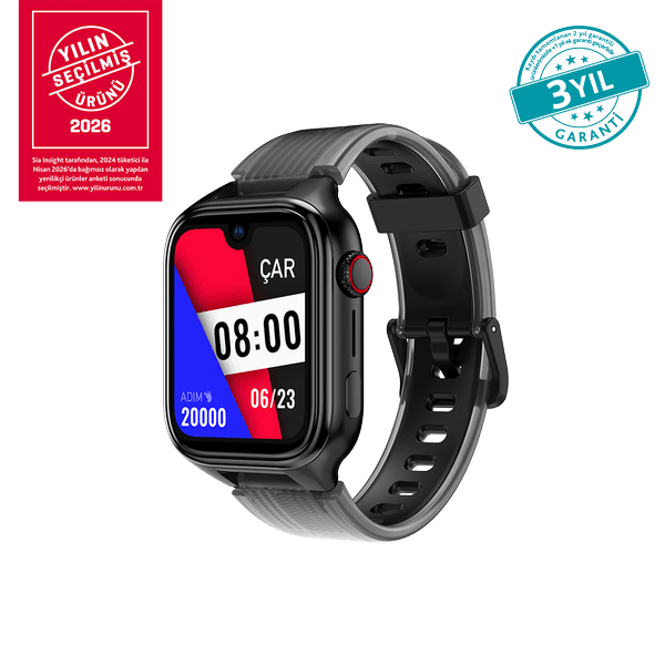 ttec Kidi Pro AMOLED Ekranlı GPS 4G Sim Kartlı Akıllı Çocuk Saati, 2KSW03