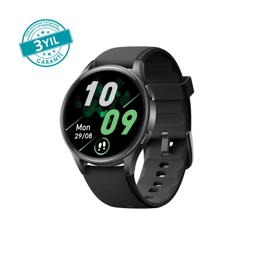 ttec Tempus Pro 45 mm AMOLED Ekranlı Yuvarlak Alüminyum Kasa Akıllı Saat 2SW06