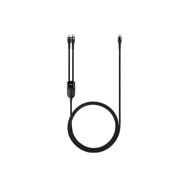 ttec AlumiCable Duo USB-C – USB-C + Lightning 100W 150cm Hızlı Şarj Kablosu