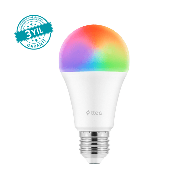 ttec Lumi Çok Renkli LED Wi-Fi Akıllı Ampul